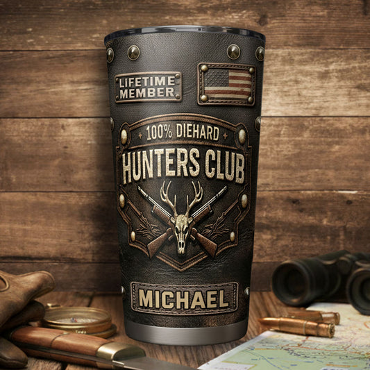 Club des chasseurs passionnés - Gobelet de chasse personnalisé