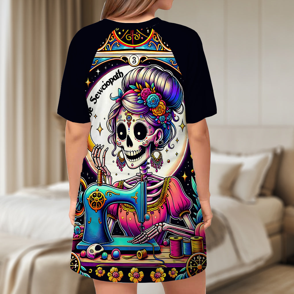 La couturière - Robe-t-shirt de nuit personnalisée à coudre