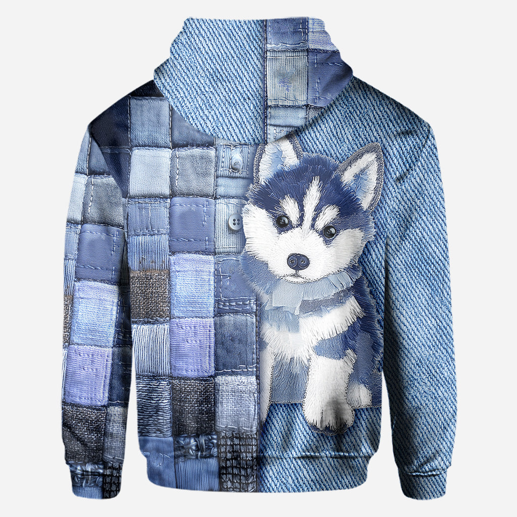 T-shirt personnalisé « J’adore les Huskys de Sibérie »