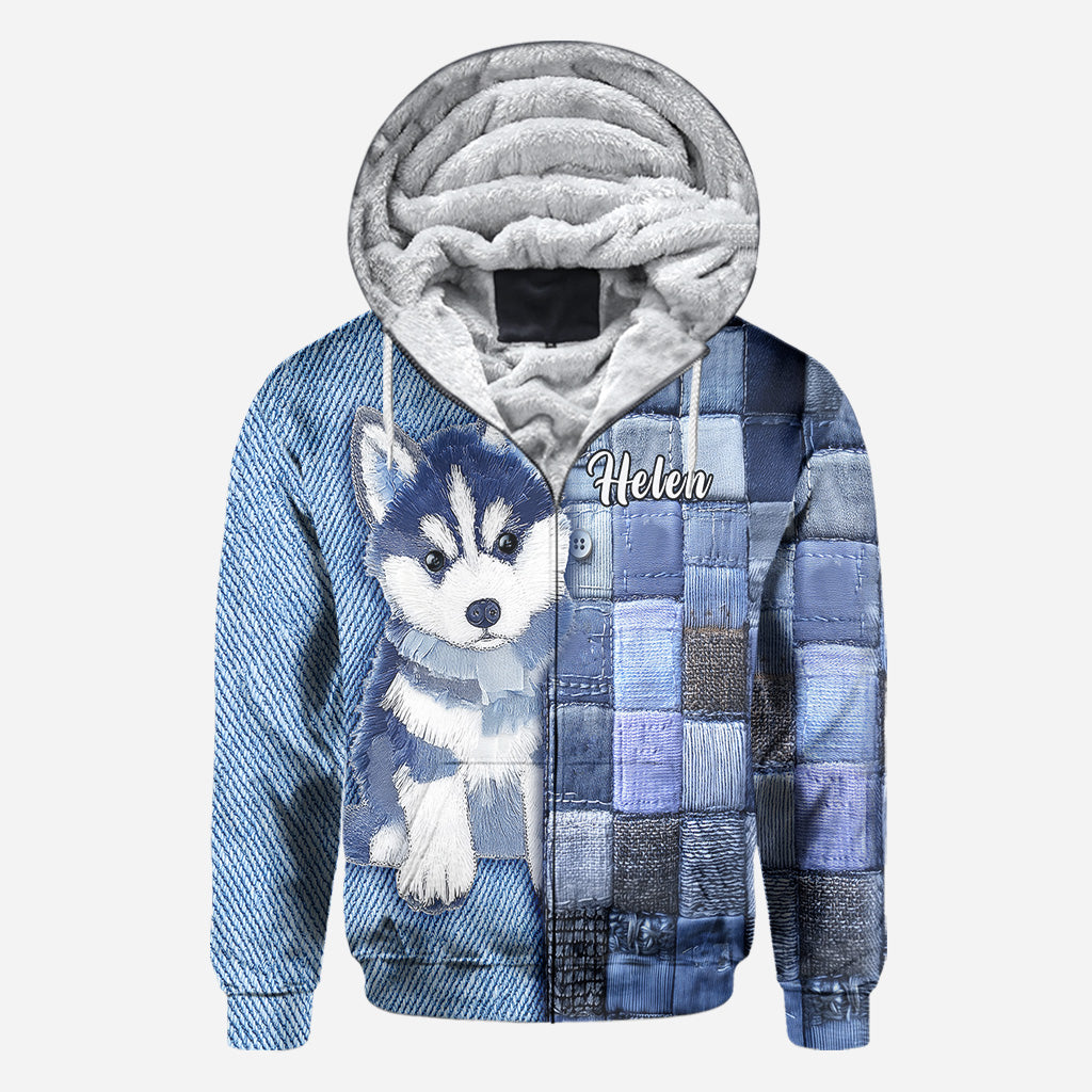 T-shirt personnalisé « J’adore les Huskys de Sibérie »
