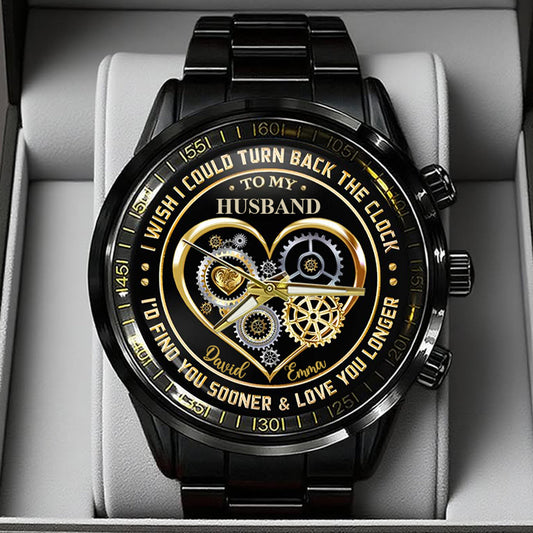 I Love You - Personalized Couple Hand Watch