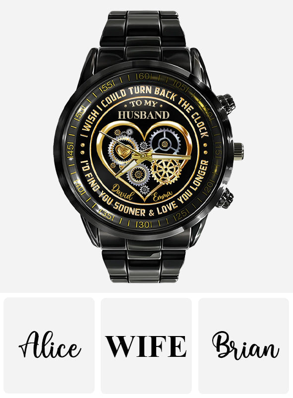 I Love You - Personalized Couple Hand Watch