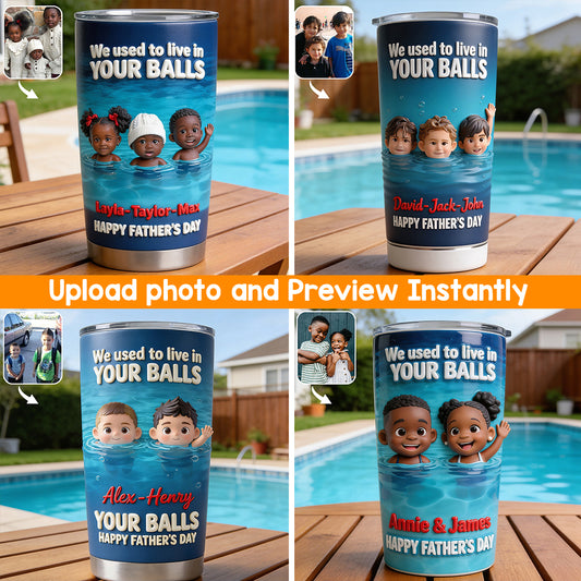 Perfektes Geschenk zum Vatertag - Personalisierter Vater-Tumbler