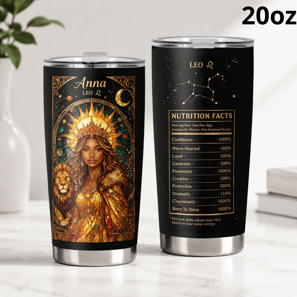Zodiac Ernährungsfakten - Personalisierter Horoskop-Becher