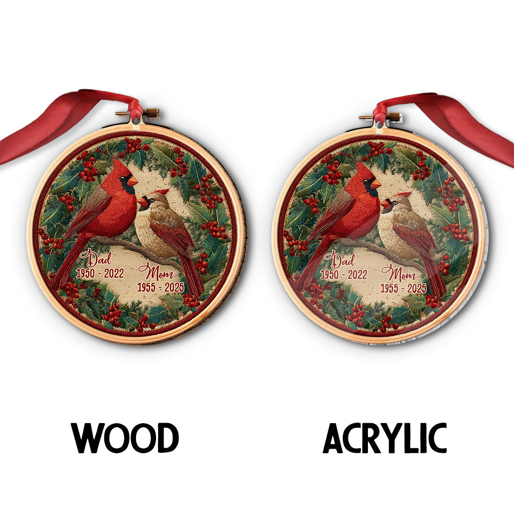 Heaven Is A Beautiful Place - Personalized Memorial Ornament