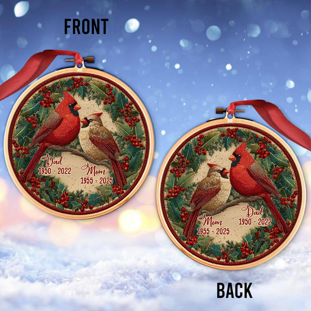 Heaven Is A Beautiful Place - Personalized Memorial Ornament