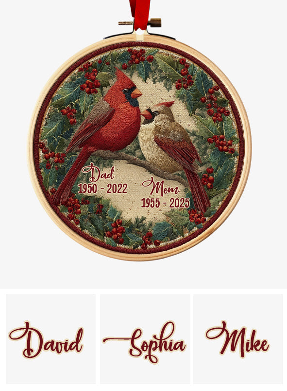 Heaven Is A Beautiful Place - Personalized Memorial Ornament