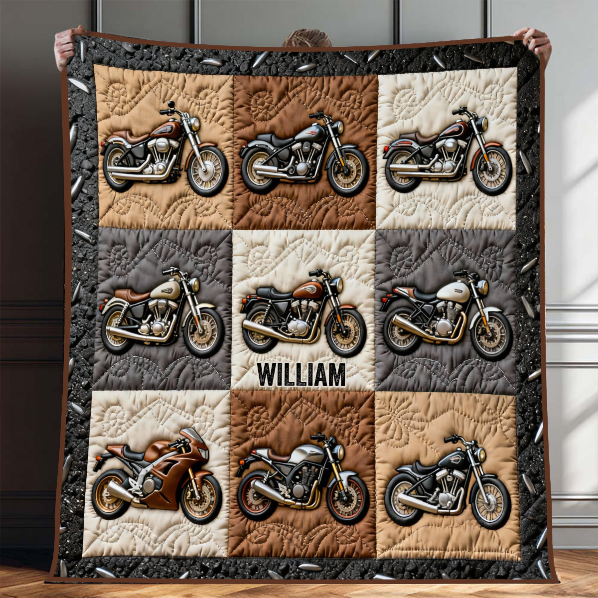 Motorrad - Personalisierte Biker-Decke