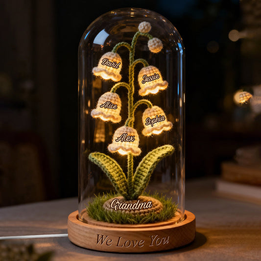 Perfect Gift For Mom & Grandma - Personalized Mother Acrylic LED Night Light