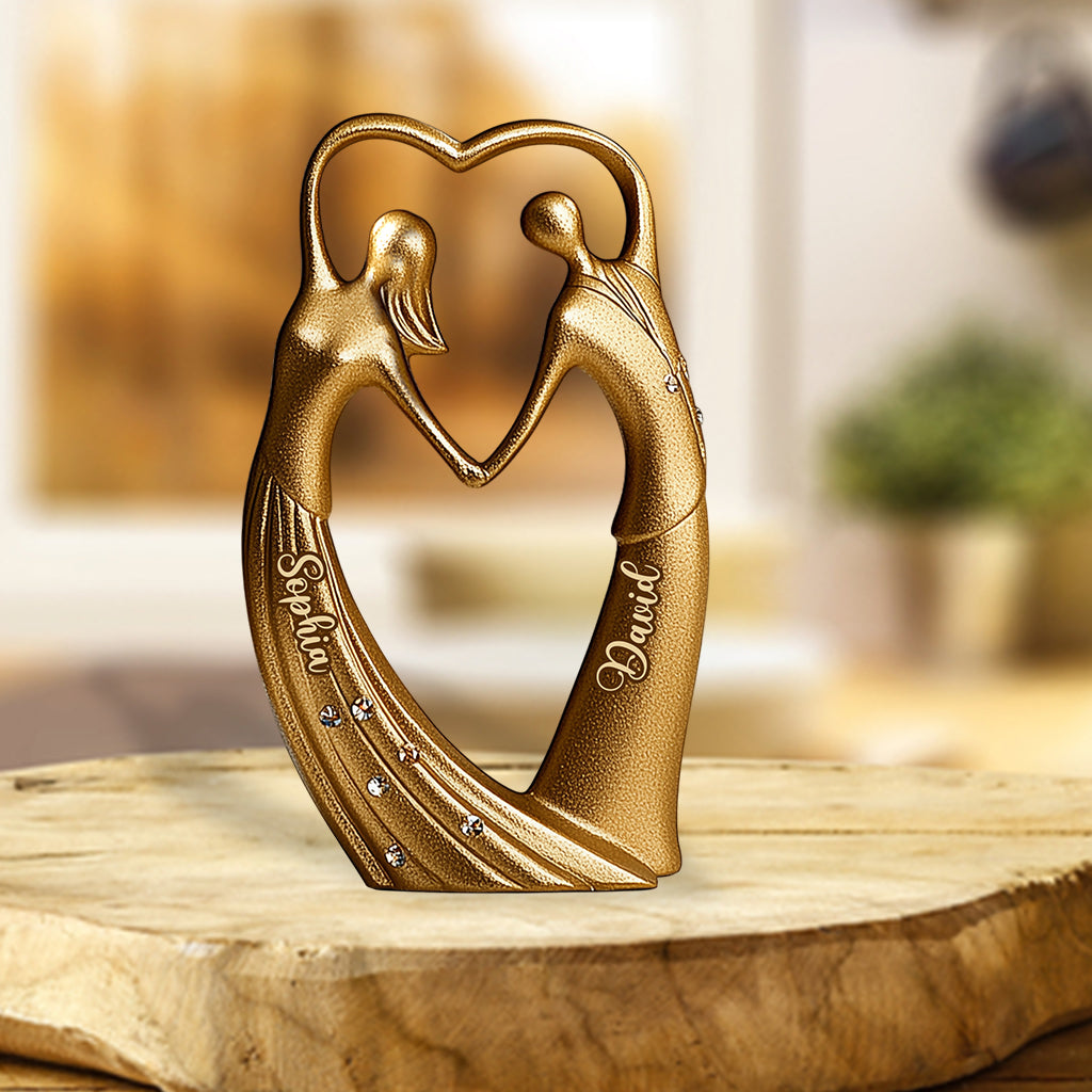 Together Forever - Personalized Couple Custom Shaped Acrylic Plaque