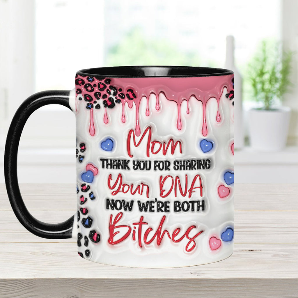 Thank You For Sharing Your DNA - Personalized Mother Accent Mug