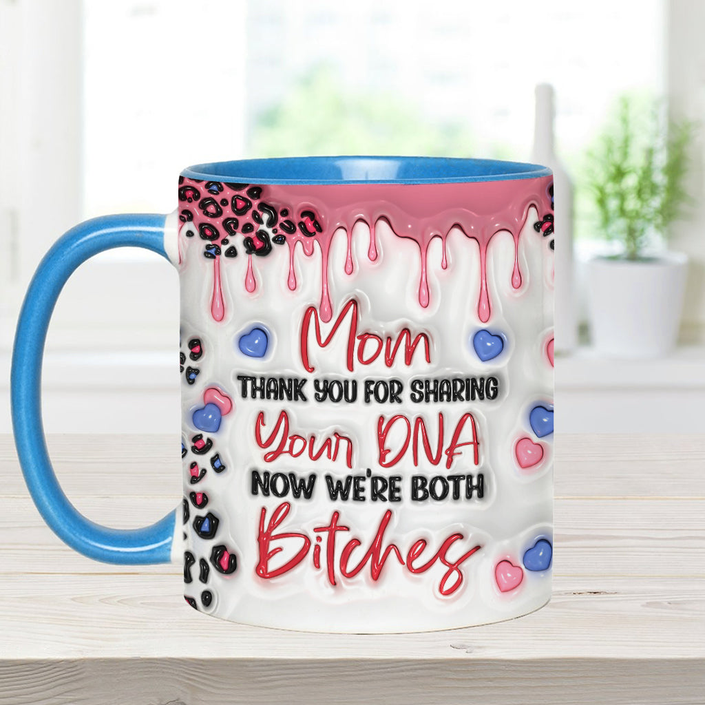 Thank You For Sharing Your DNA - Personalized Mother Accent Mug