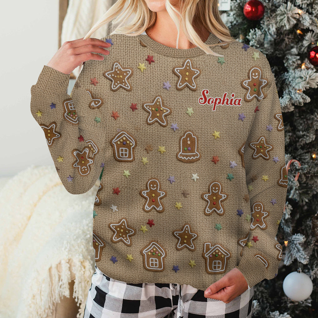 Tricot de Noël - Pull moche de Noël personnalisé