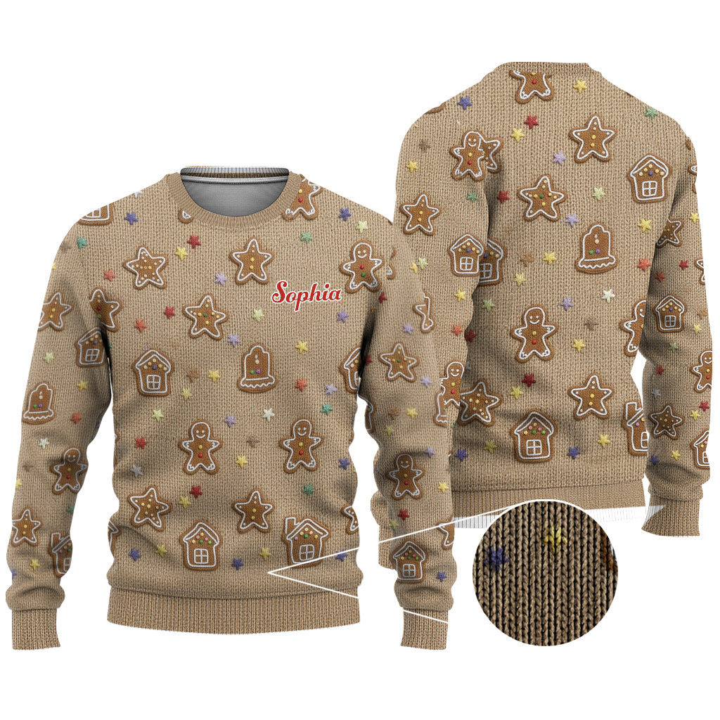 Tricot de Noël - Pull moche de Noël personnalisé