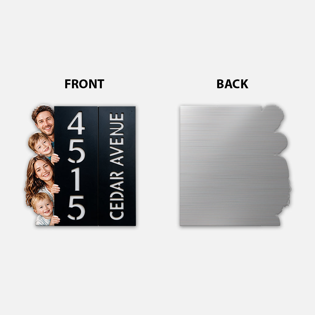 Custom Any Photo - Personalized Family 3D Printed Cut Metal Sign