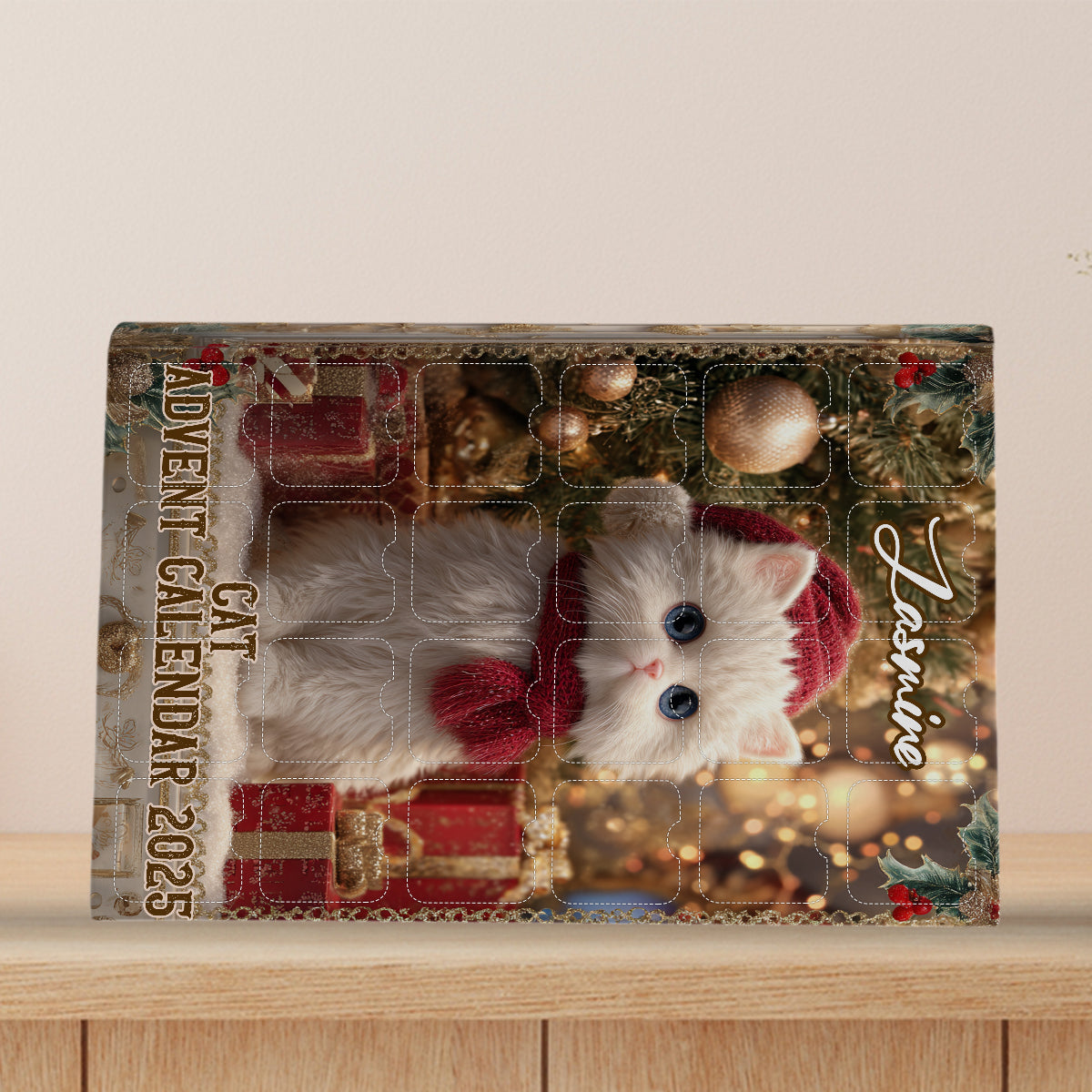 Liebe Katze – Personalisierter Adventskalender mit Katzenmotiven