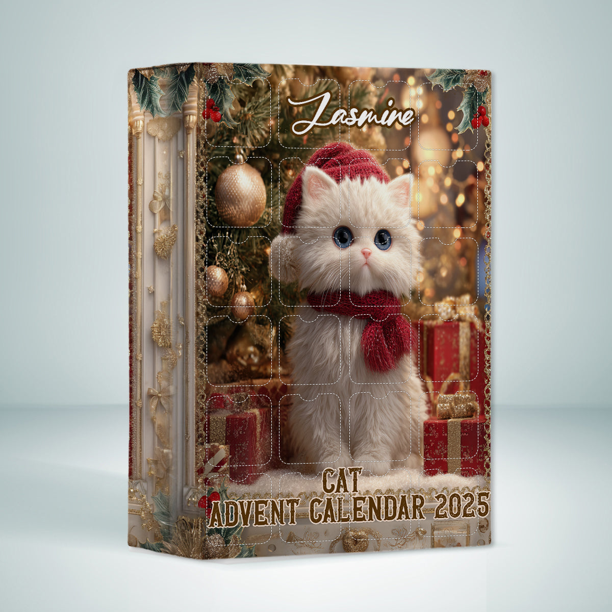 Liebe Katze – Personalisierter Adventskalender mit Katzenmotiven
