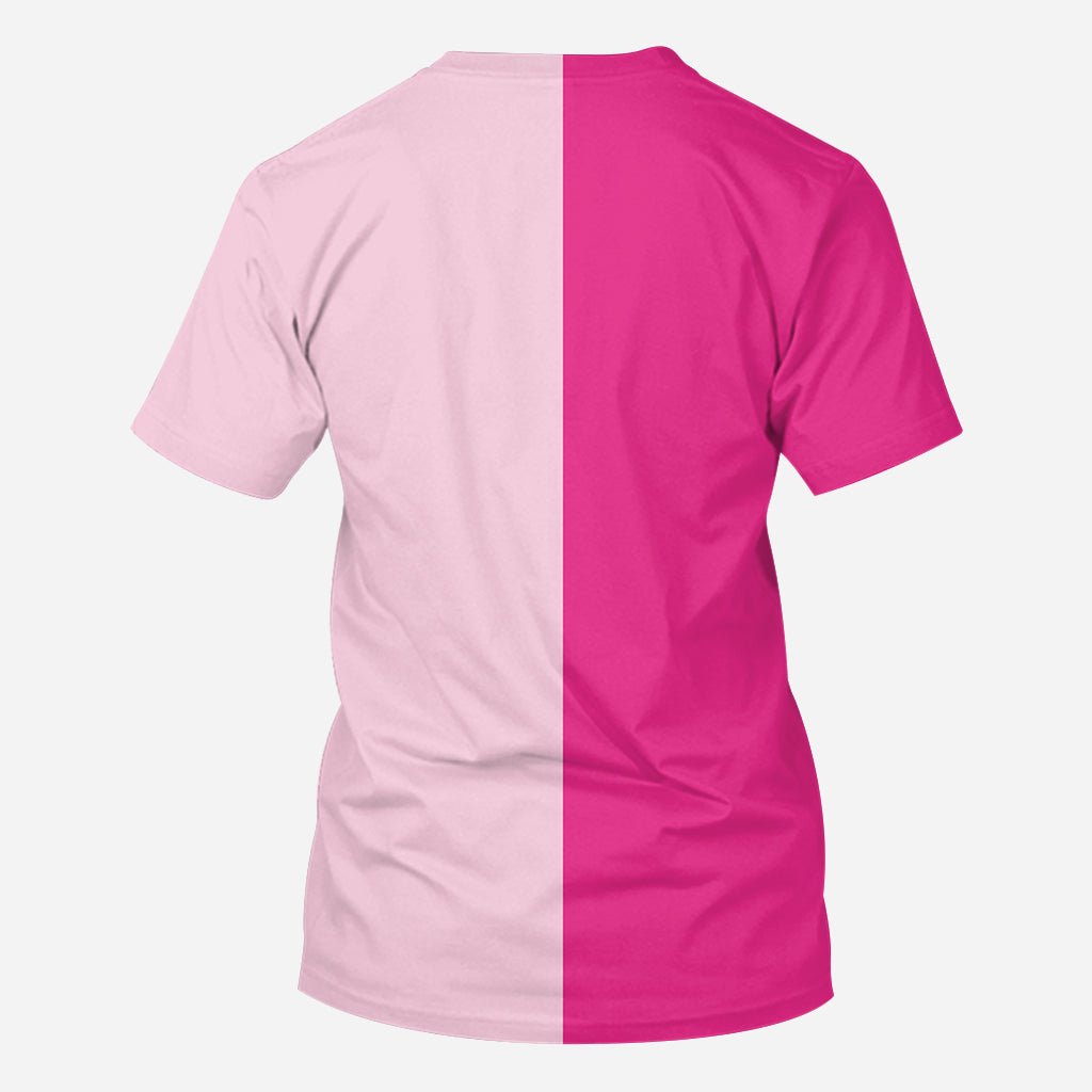 T-shirt personnalisé « Ruban rose » pour la sensibilisation au cancer du sein