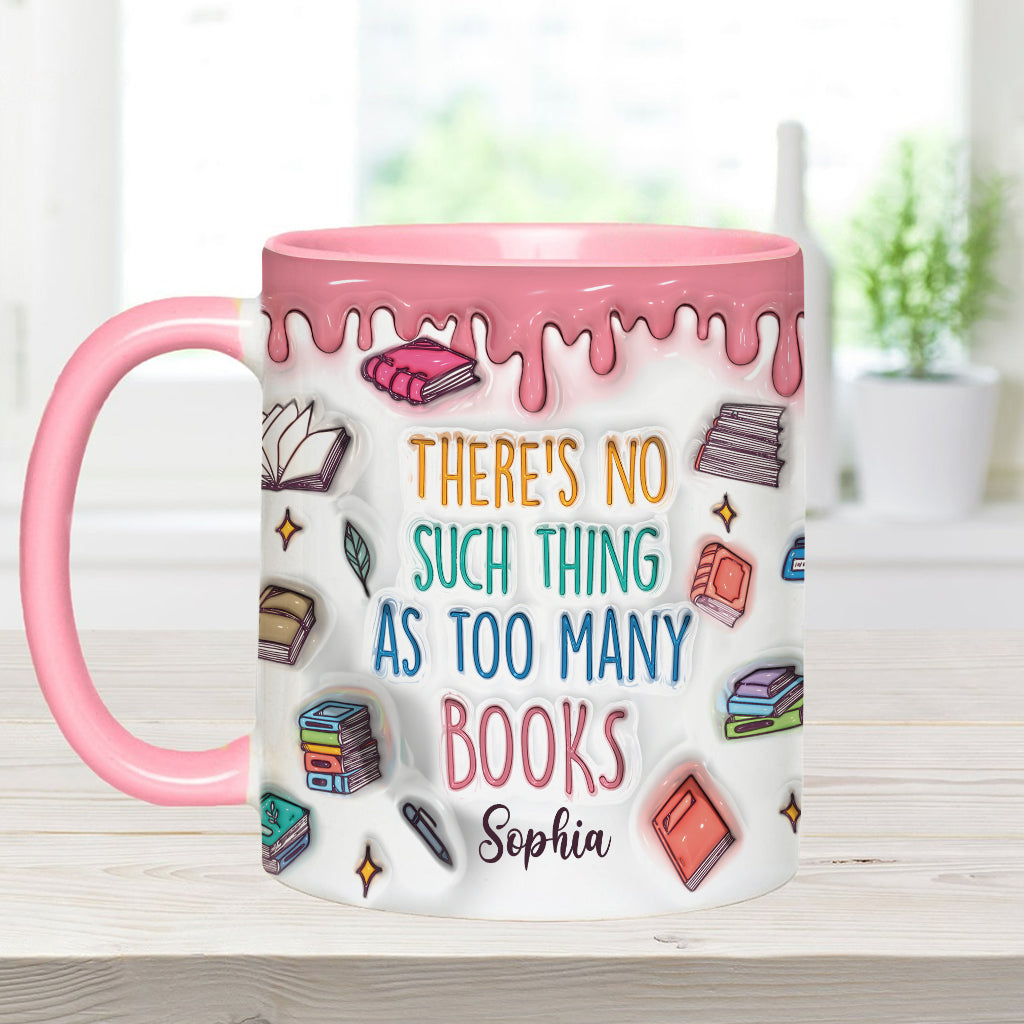 Ja, ich brauche all diese Bücher – personalisierte Buch-Tasse