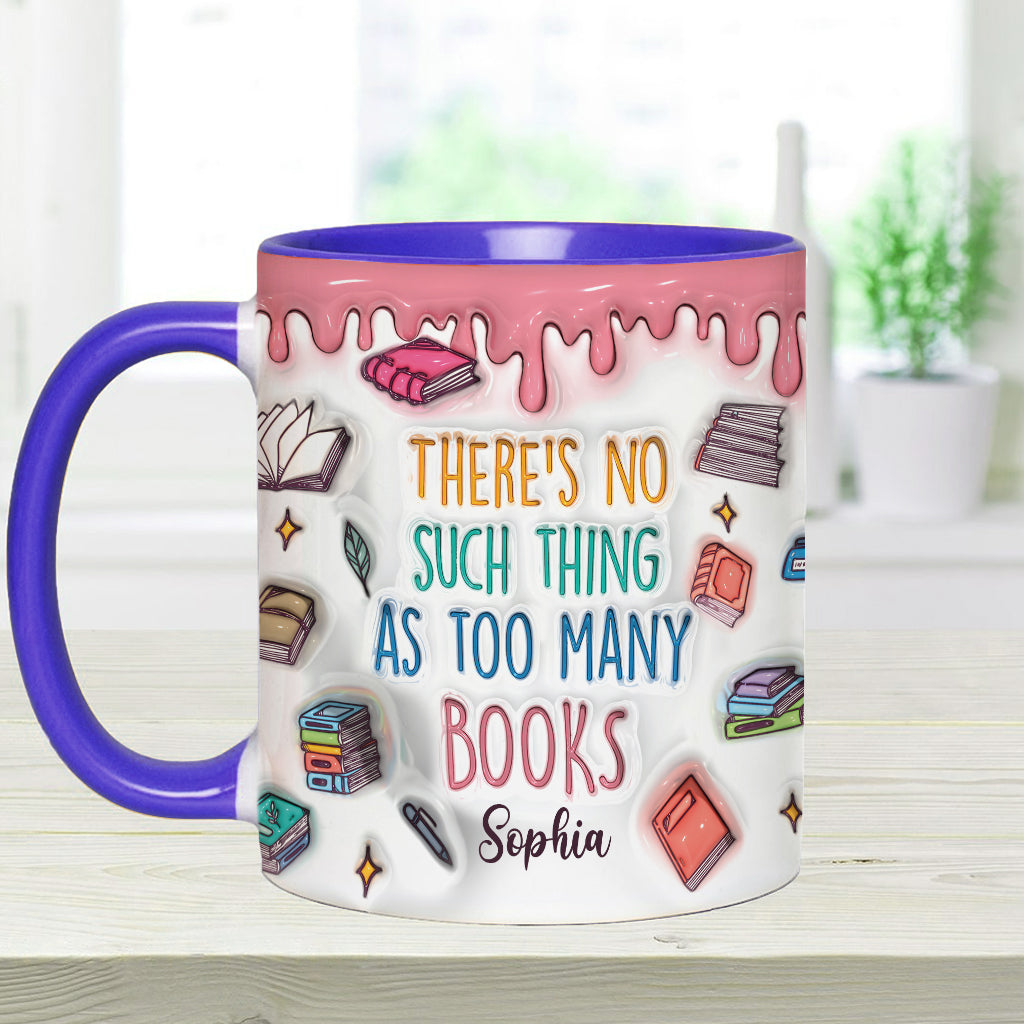 Ja, ich brauche all diese Bücher – personalisierte Buch-Tasse