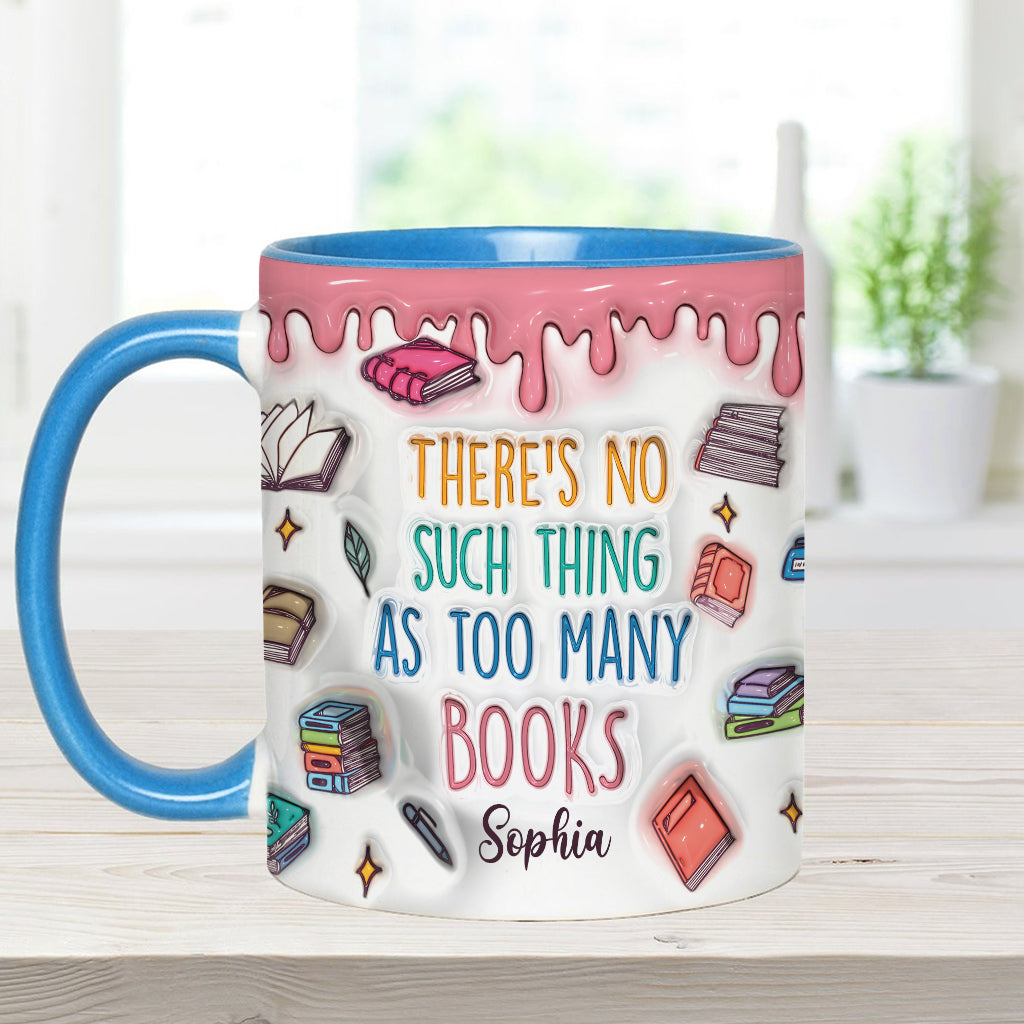 Ja, ich brauche all diese Bücher – personalisierte Buch-Tasse
