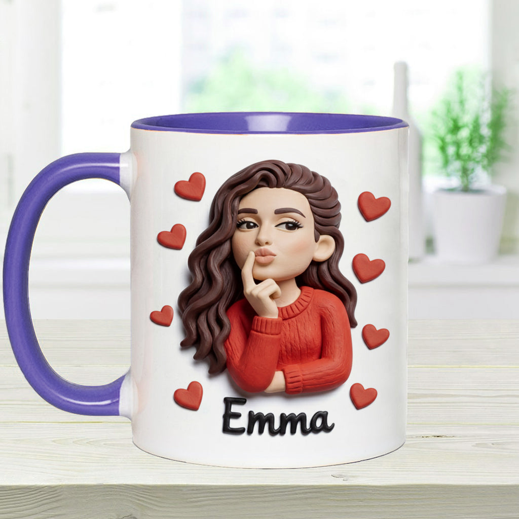 Custom From Any Photo Perfect Gift For Couple - Personalized Couple Accent Mug & Coaster