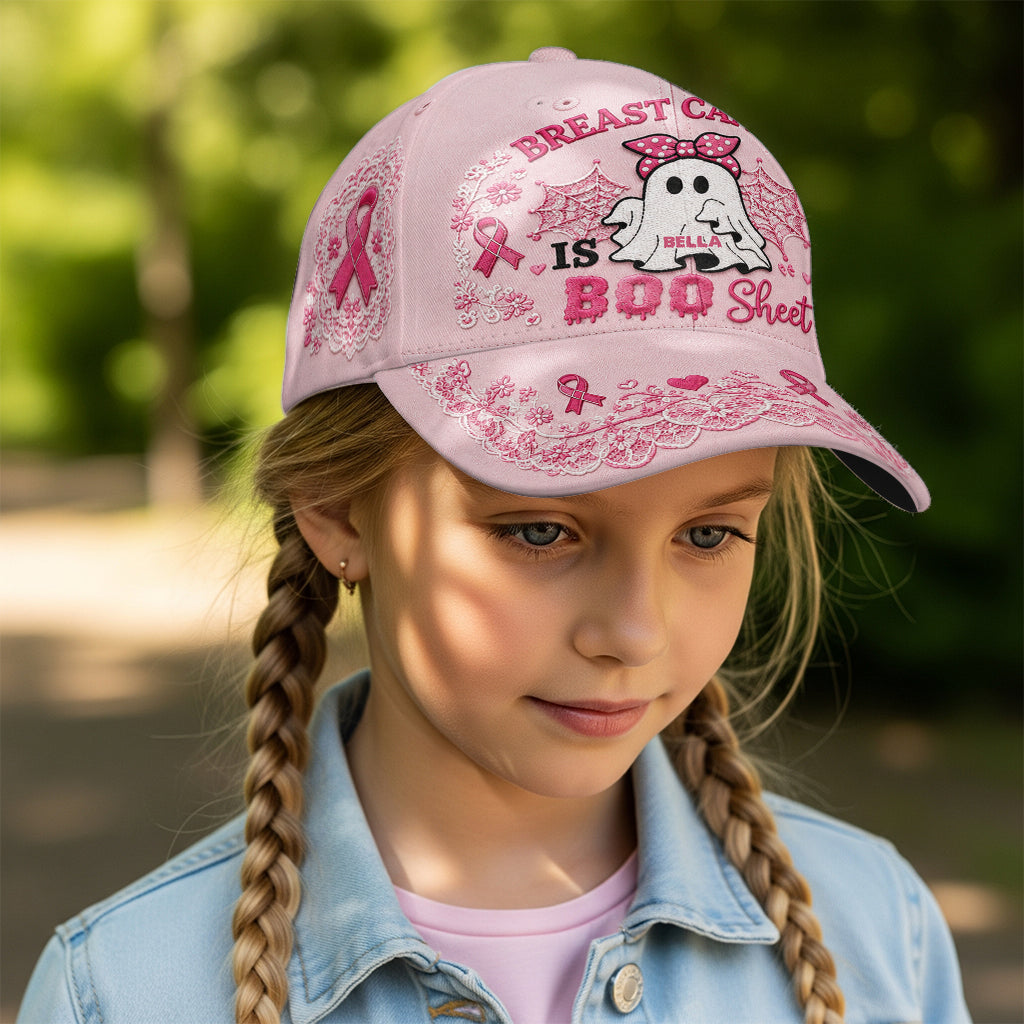 Le cancer du sein, c'est de la merde - Casquette classique personnalisée de sensibilisation au cancer du sein