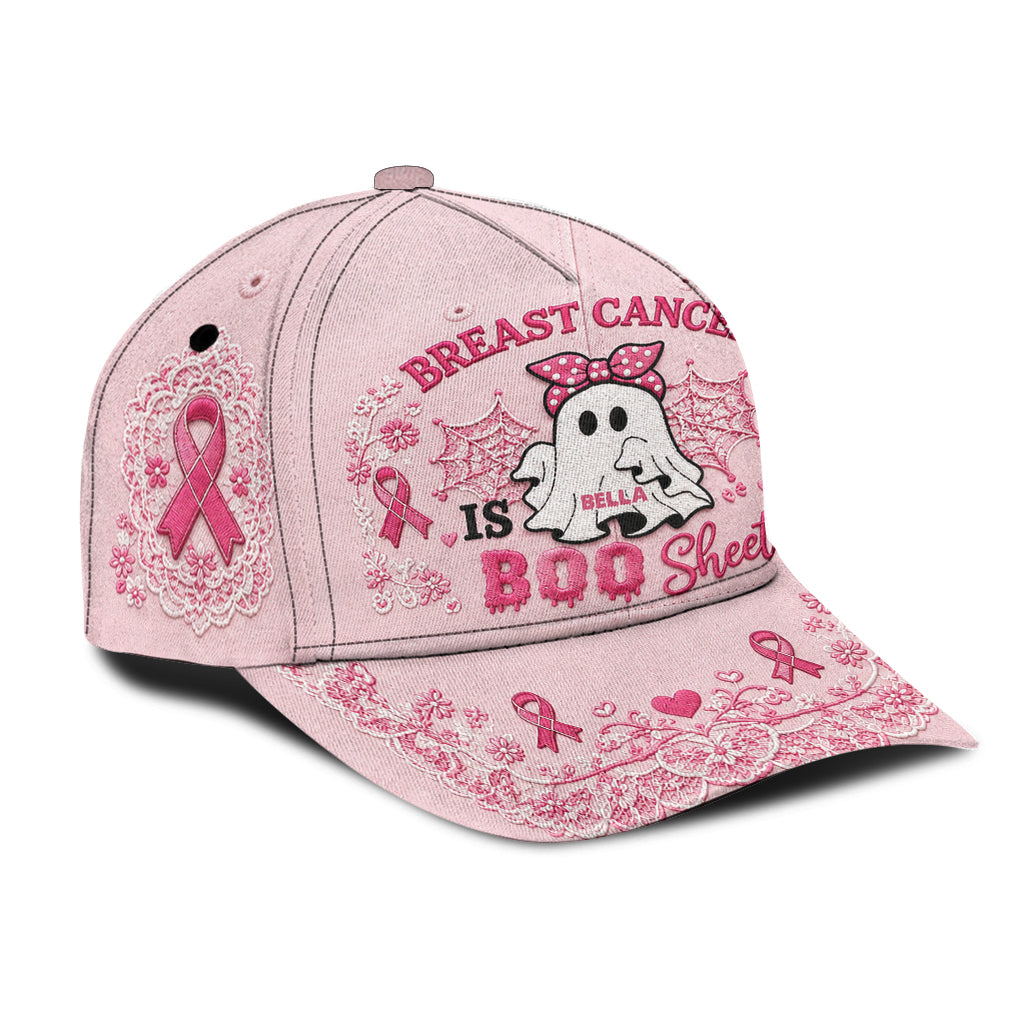Le cancer du sein, c'est de la merde - Casquette classique personnalisée de sensibilisation au cancer du sein