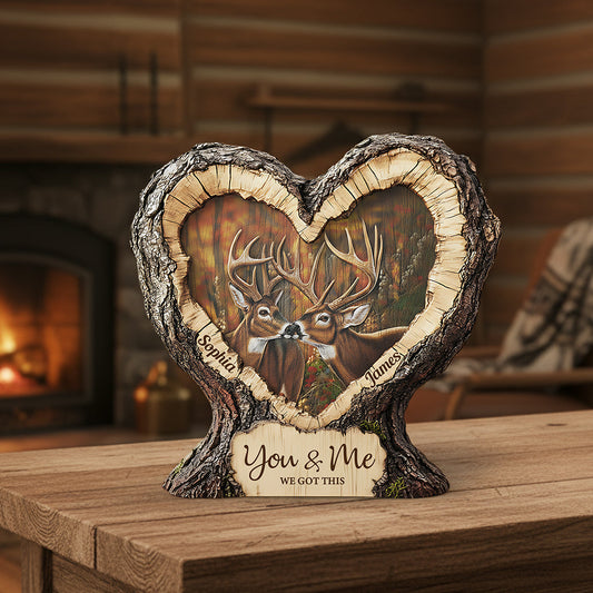 C'est nous - Plaque acrylique personnalisée de chasse en forme sur mesure