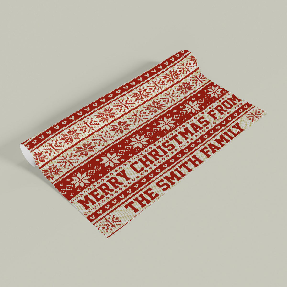 Joyeux Noël - Papiers cadeaux personnalisés pour toute la famille