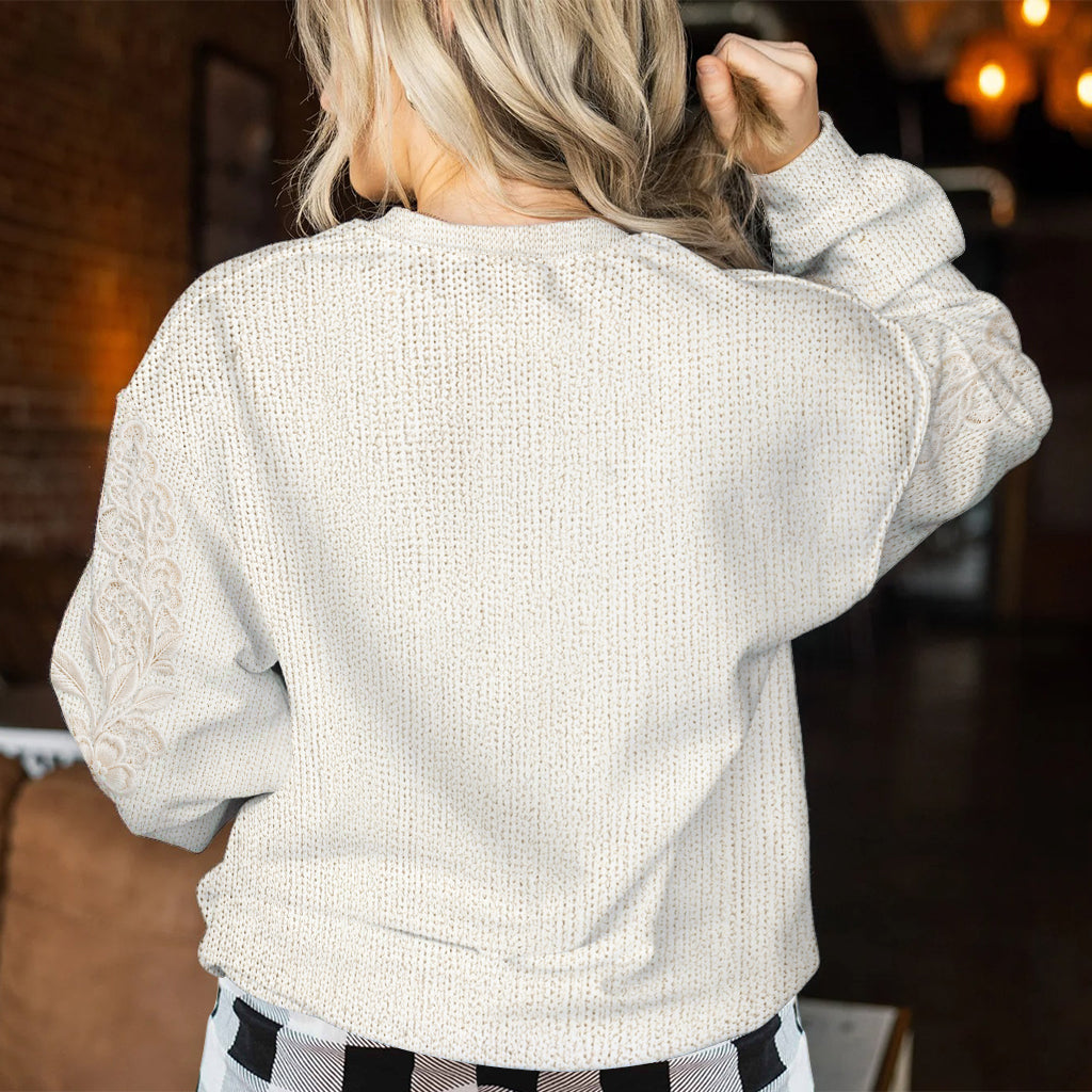 Avec Dieu, Tout Est Possible - Pull Chrétien Personnalisé