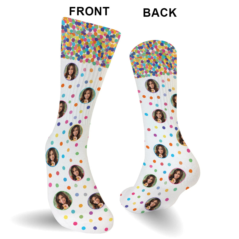Happy Birthday - Personalized Birthday Socks