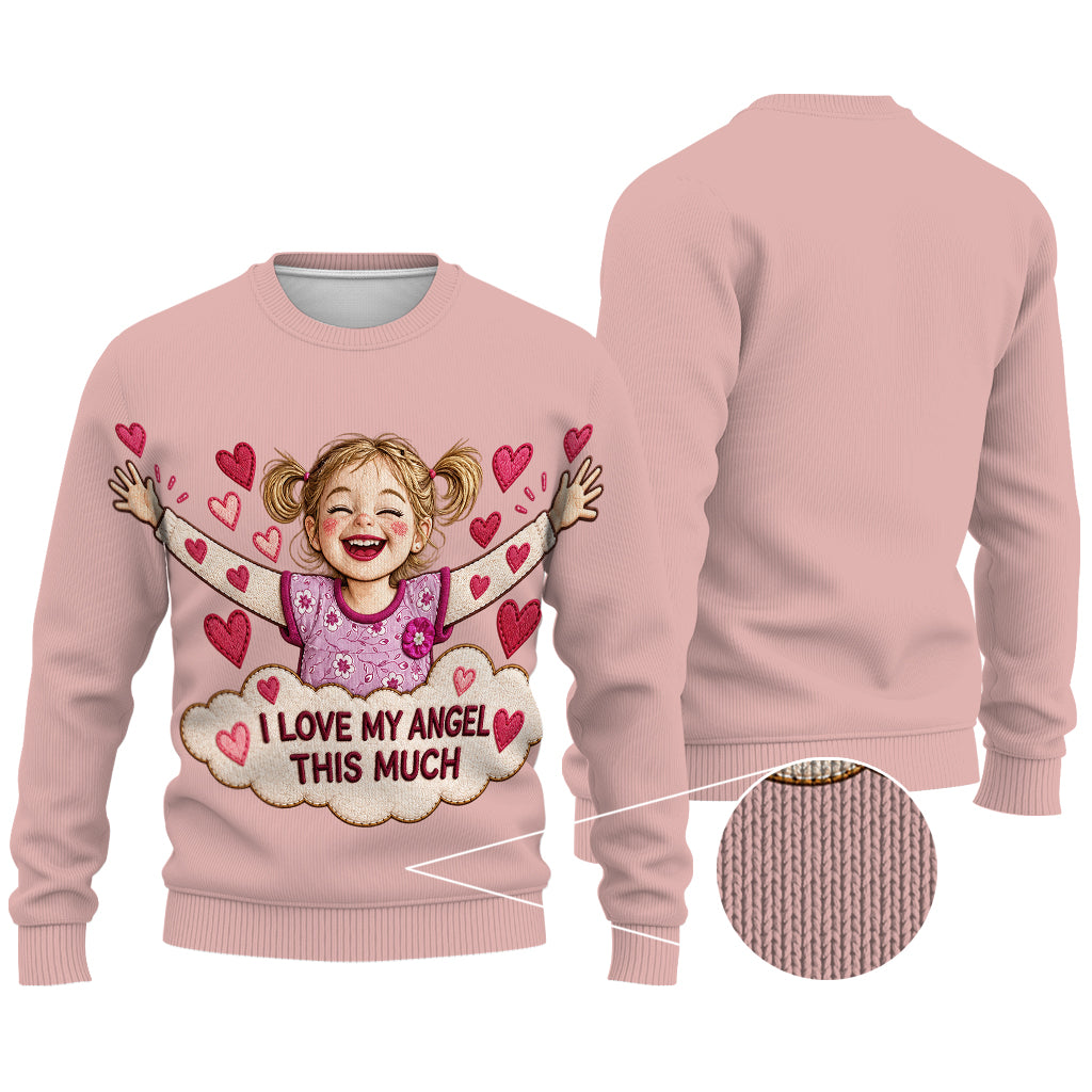 Geschenk für Mama, Geschenk für Oma - Personalisierter Kinder Ugly Sweater