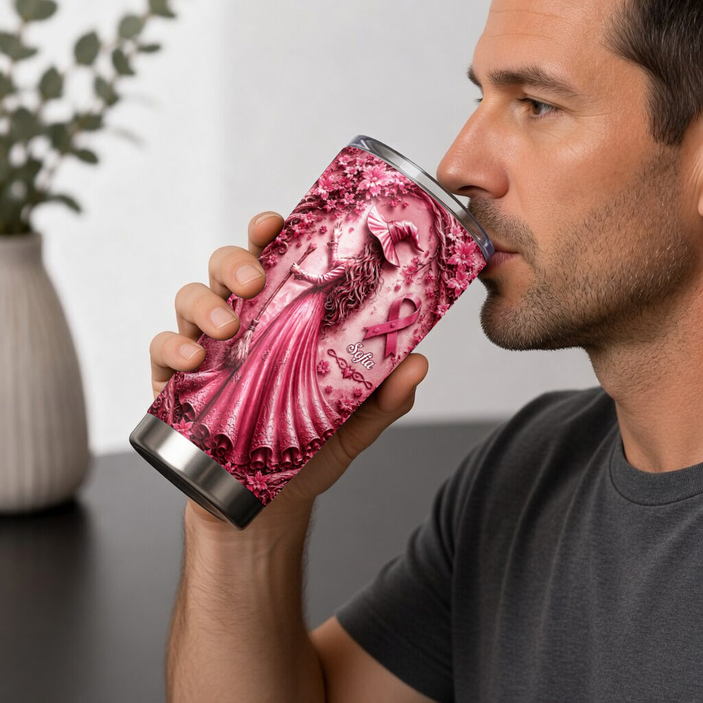 Hope - Personalisierter Becher zur Brustkrebsaufklärung