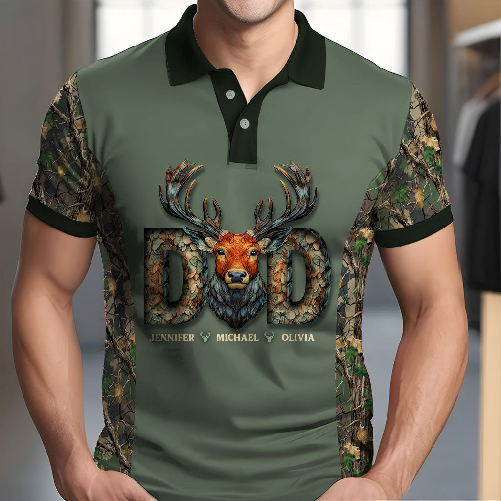 Jagdpapa – Personalisiertes Jagd-Poloshirt
