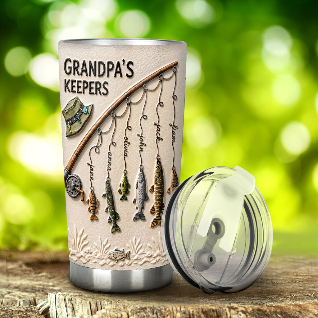 Opa's Angler - Personalisierter Angelbecher