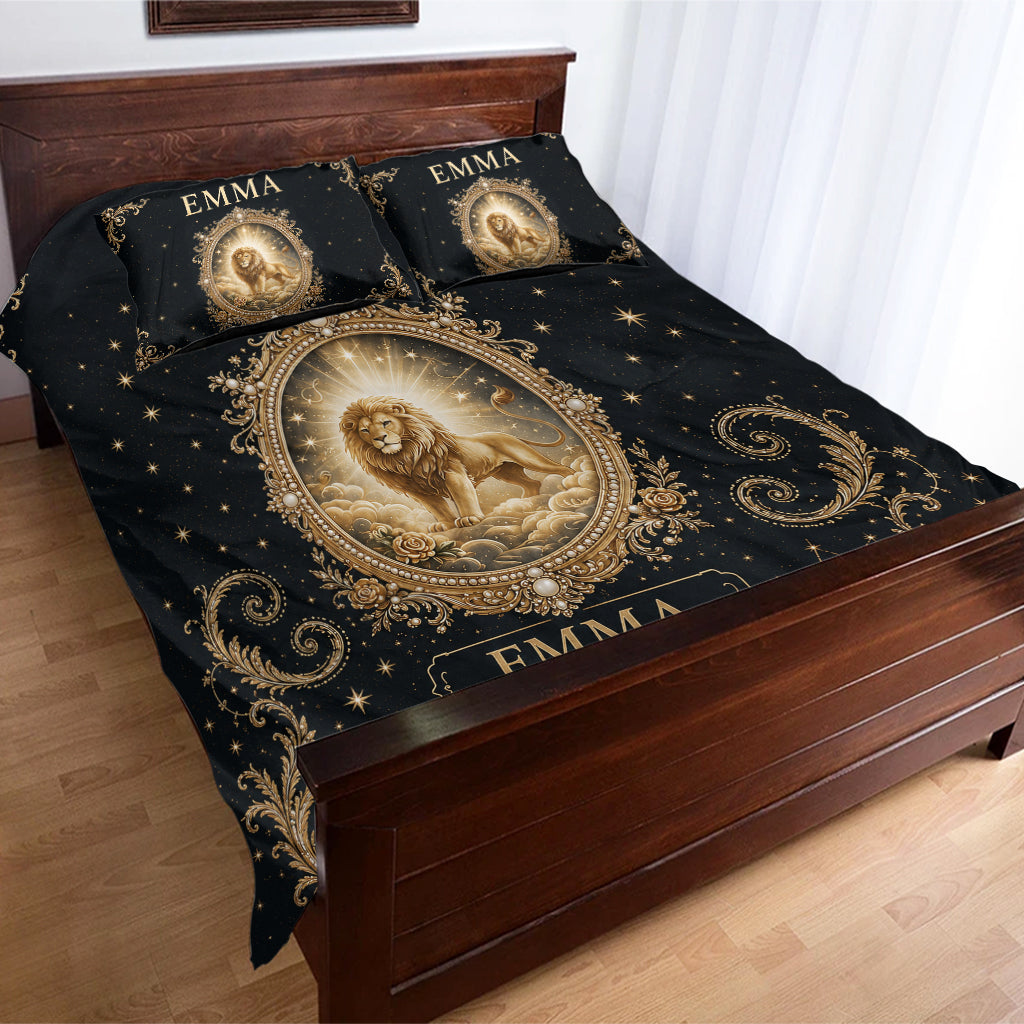 Ensemble de Lit de Luxe Signe Astrologique - Literie Personnalisée
