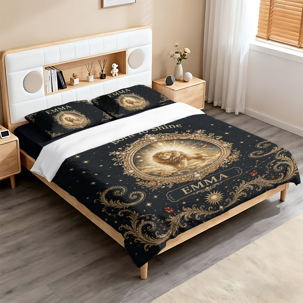 Ensemble de Lit de Luxe Signe Astrologique - Literie Personnalisée