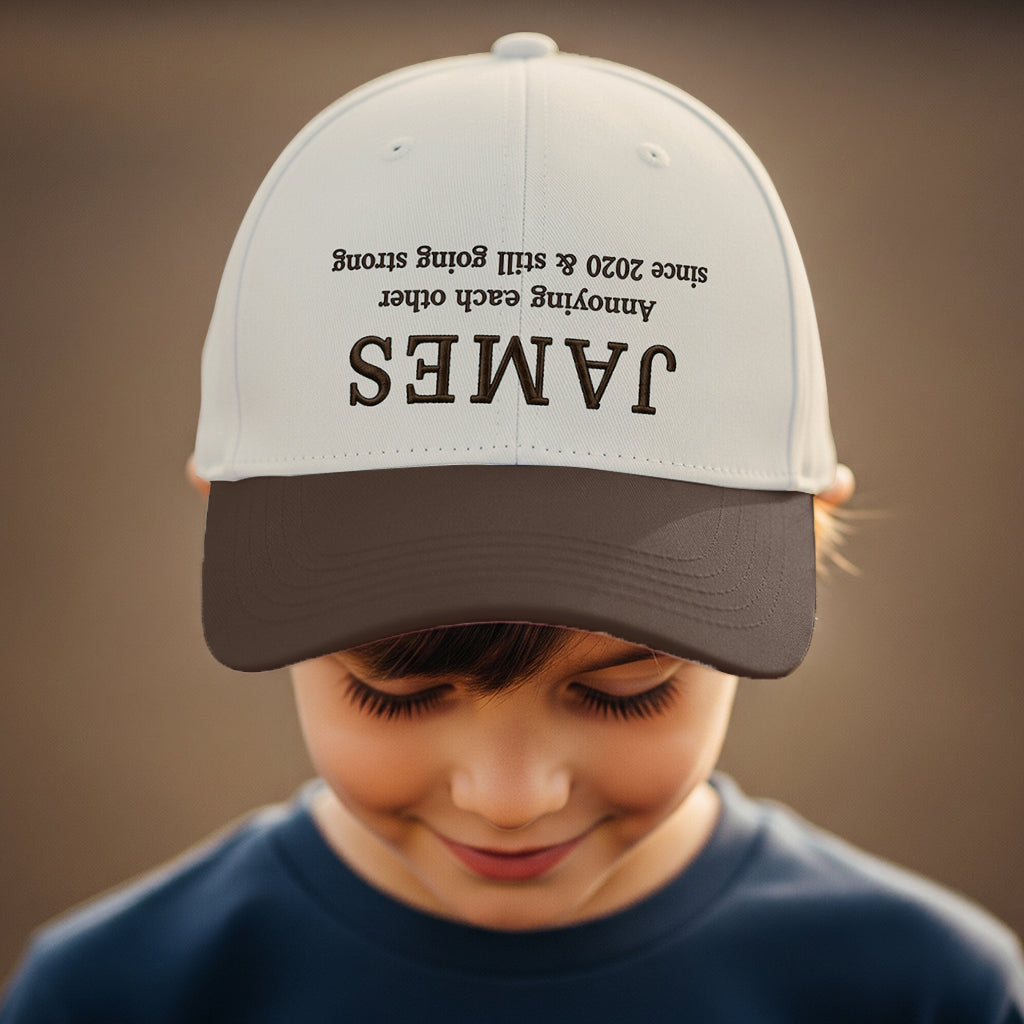 Seit wir uns ärgern & immer noch stark - Personalisierte Paar Classic Cap