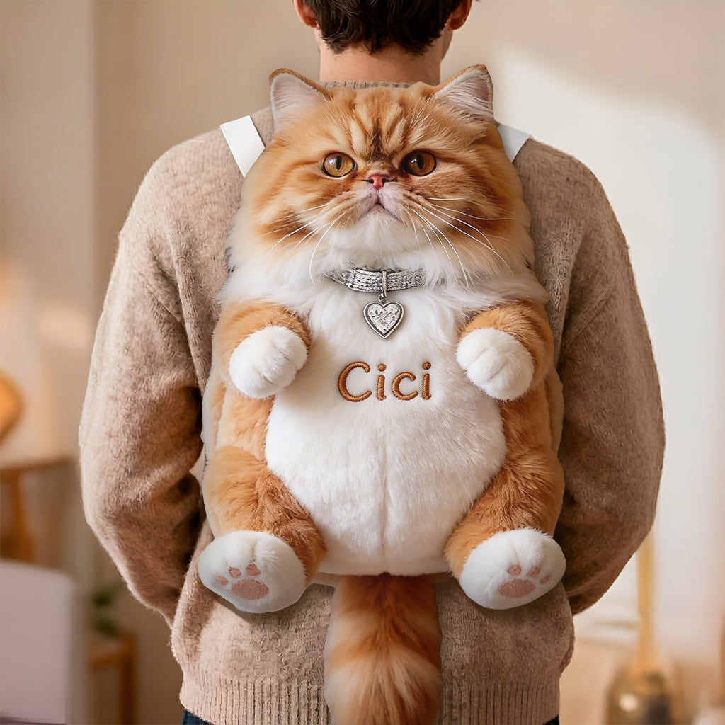 Immer an meiner Seite Plüsch-Rucksack - Personalisierter Hund Plüsch-Rucksack