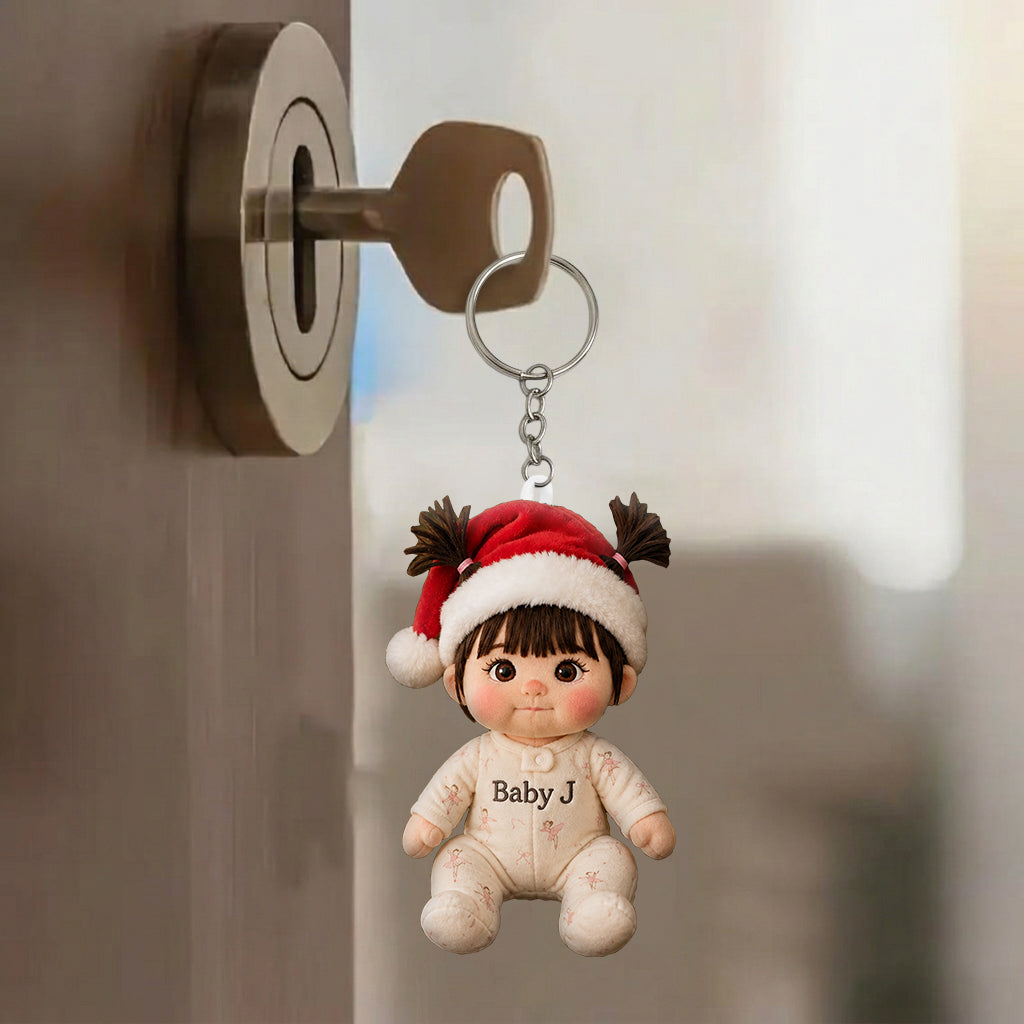 Little Christmas - Personalized Kid Plush Ornament