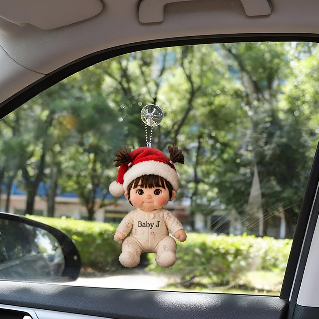 Little Christmas - Personalized Kid Plush Ornament