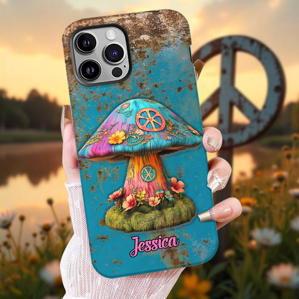 Hippie Soul – Personalisierte Handyhülle mit Hippie-Vollbilddruck