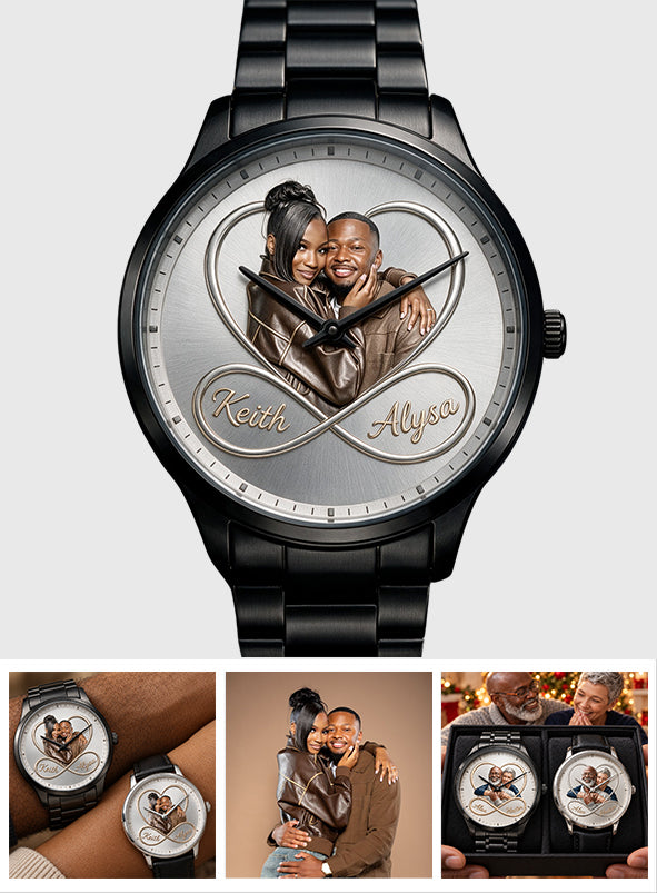 I Love You - Personalized Couple Hand Watch