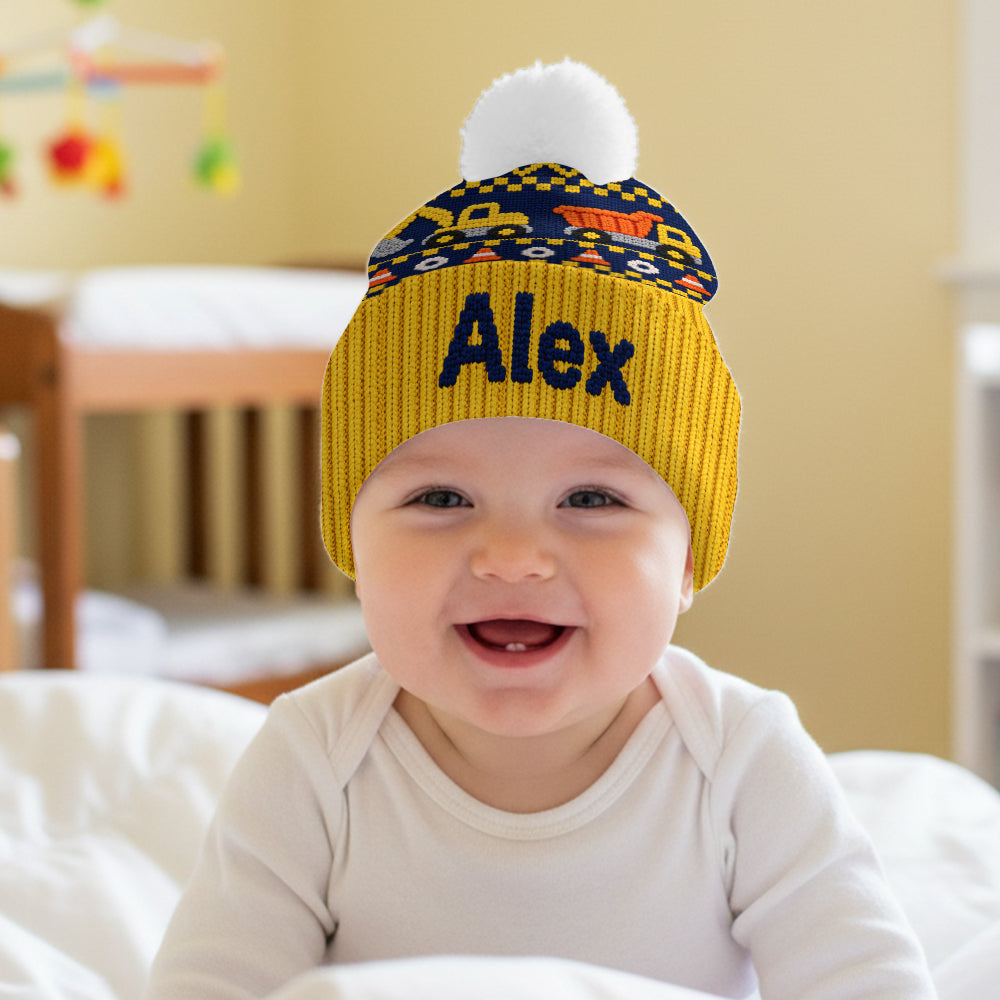 Gift for Kids, Christmas Gift Idea - Personalized Kid Beanie Hat