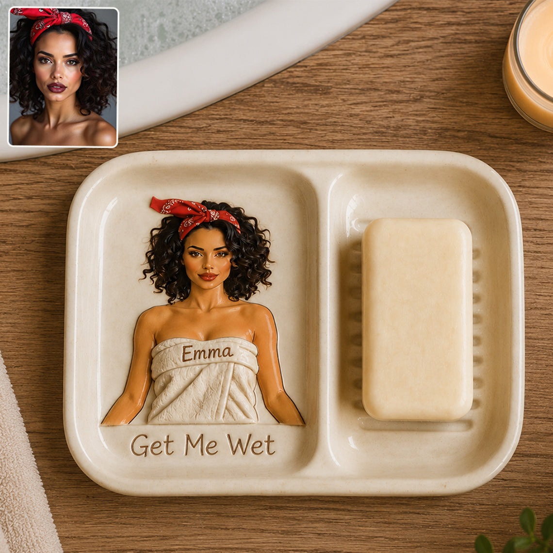 Get Me Wet - Personalisierte Würzige Paar Ablage