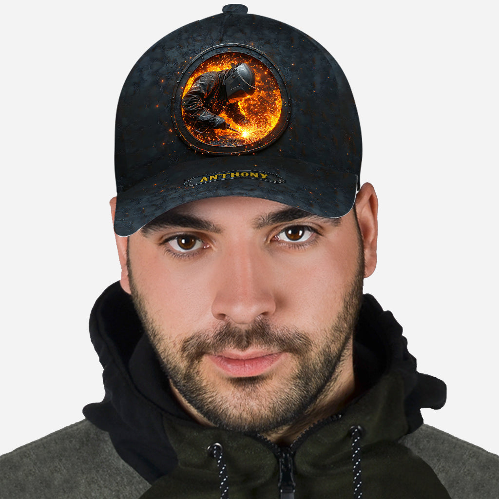 Cadeau pour soudeur - Casquette de soudeur classique personnalisée
