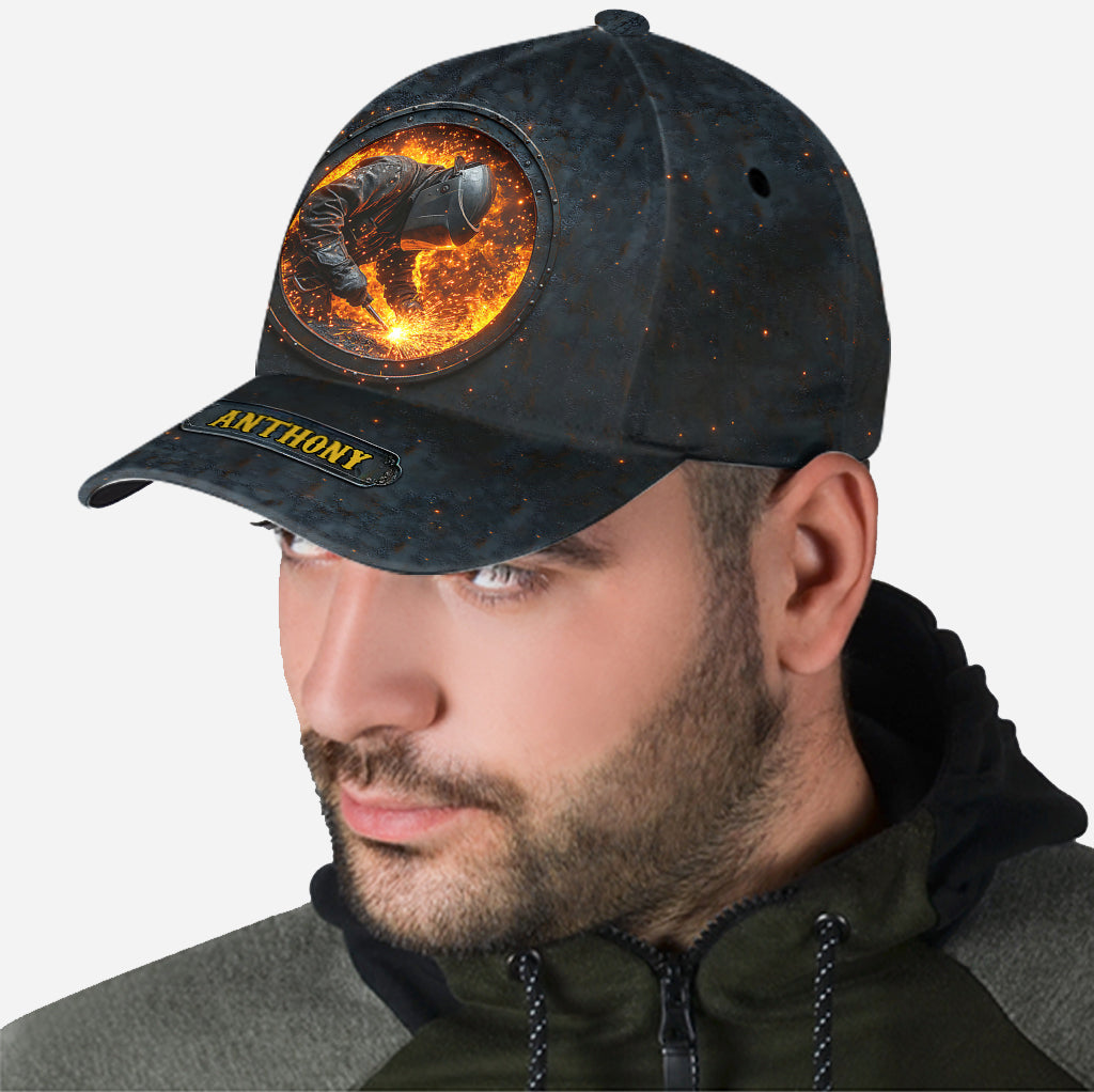Cadeau pour soudeur - Casquette de soudeur classique personnalisée