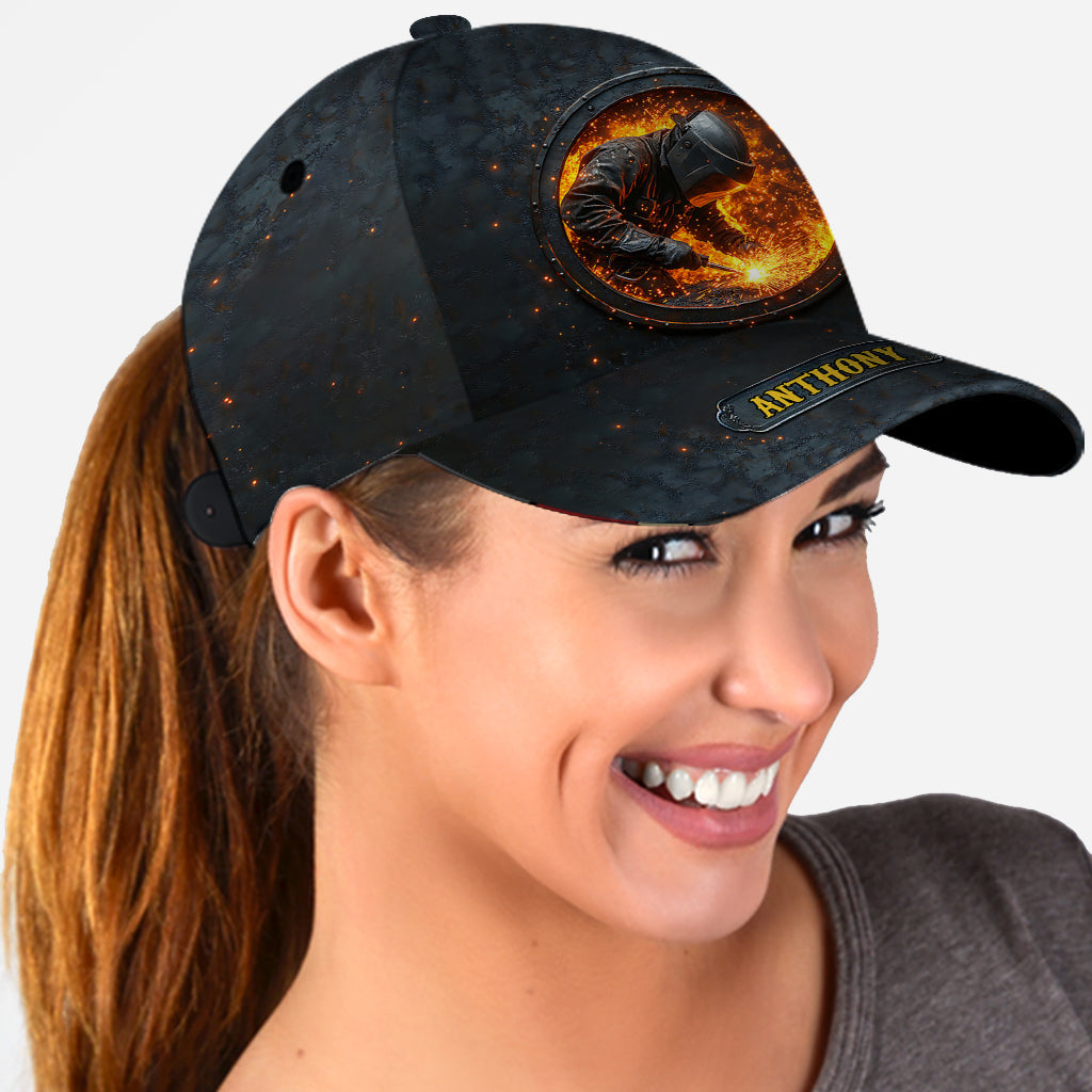 Cadeau pour soudeur - Casquette de soudeur classique personnalisée