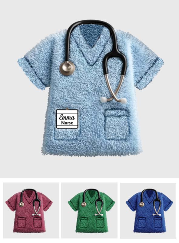 Meilleure infirmière du monde - Tapis de sol antidérapant personnalisé pour infirmière